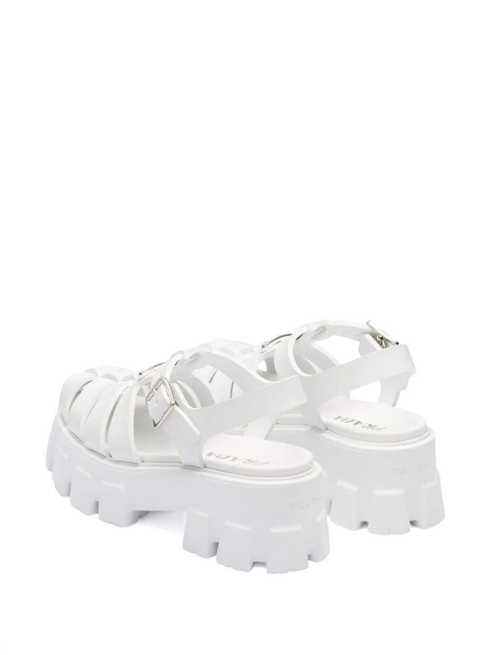 Prada Monolith caged rubber sandals - Image 3