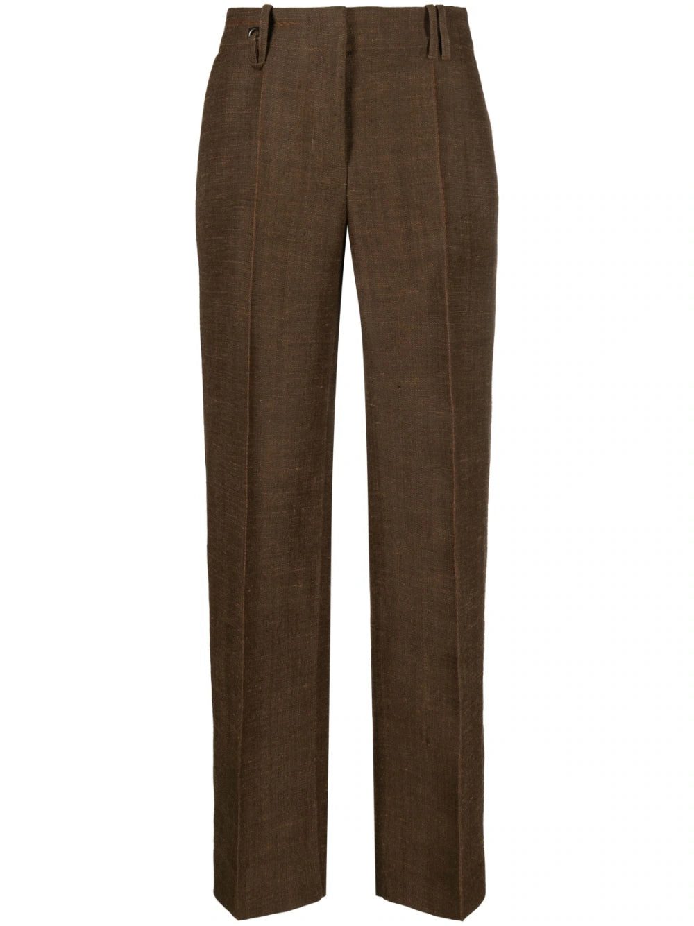 Jacquemus Le pantalon Cordao linen-blend canvas trousers