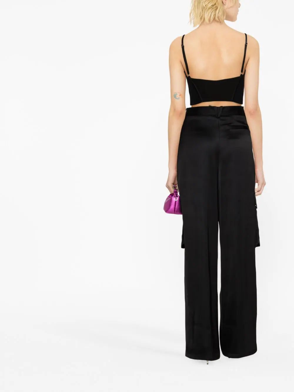 Versace wide-leg cargo trousers - Image 3
