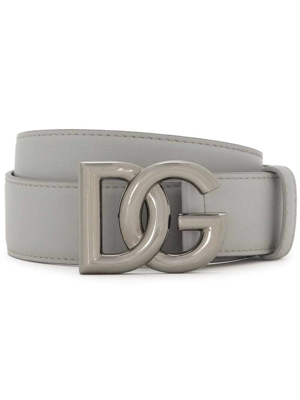 Louis Vuitton DG-logo buckle leather belt