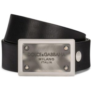 Louis Vuitton logo-buckle leather belt
