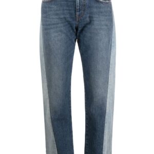 Stella McCartney colour-block straight-leg jeans