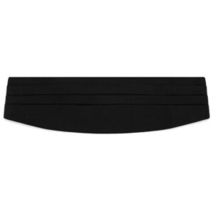 Louis Vuitton pleated silk cummerbund