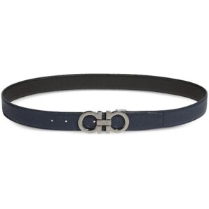 Ferragamo  Gancini buckle-fastening leather belt
