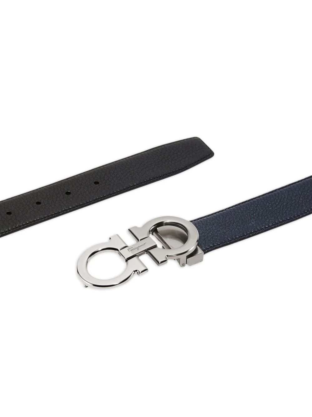 Ferragamo Gancini buckle-fastening leather belt - Image 2