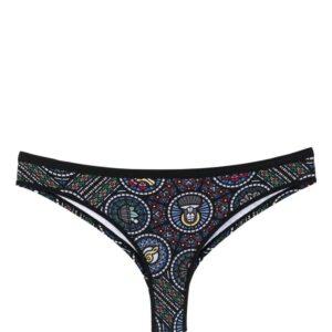 Marlies Dekkers Ecclesia stained-glass print butterfly briefs