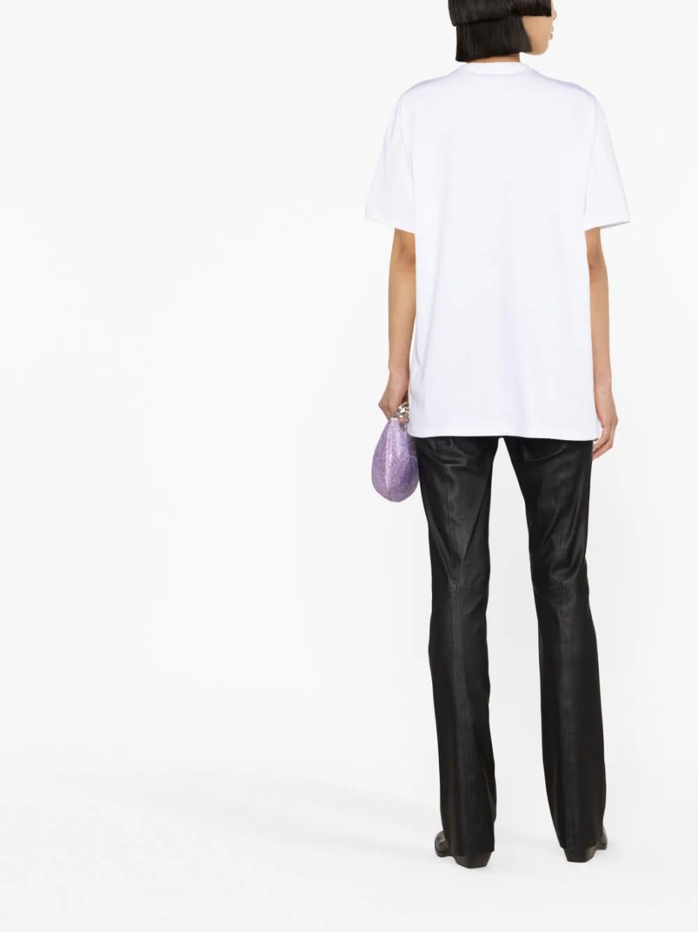 Versace logo-embroidered cotton T-shirt - Image 4