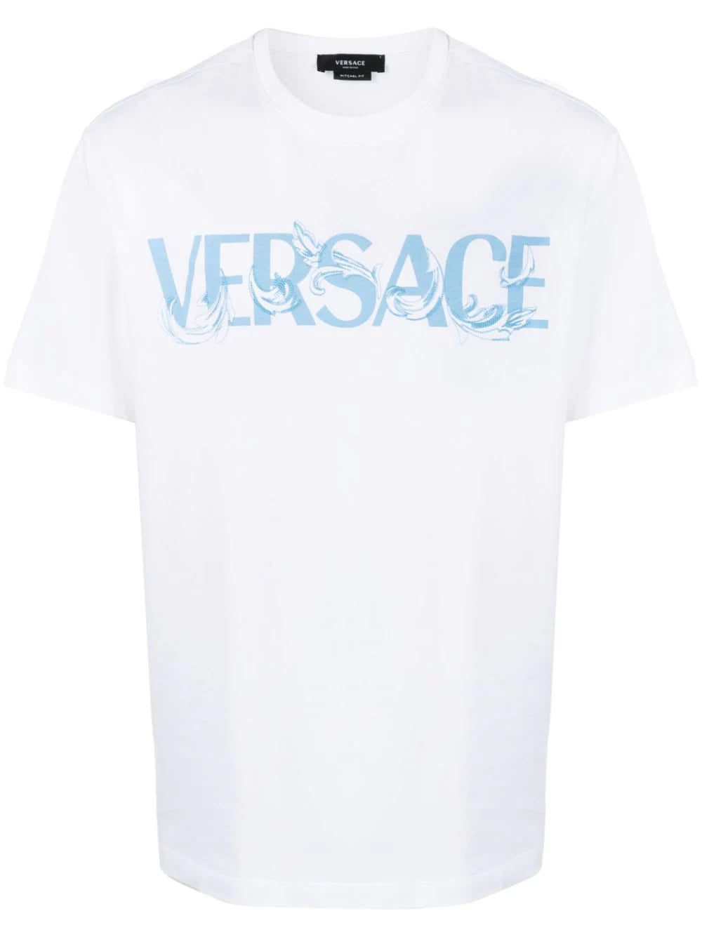 Versace Barocco Silhouette-print cotton T-shirt