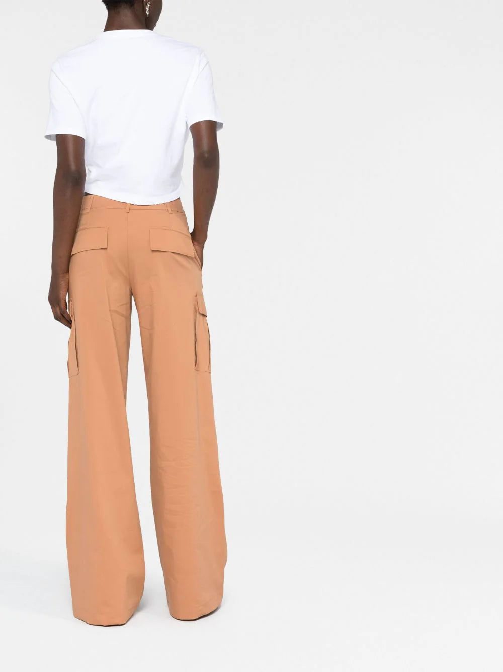 Versace safety-pin logo-print T-Shirt - Image 4