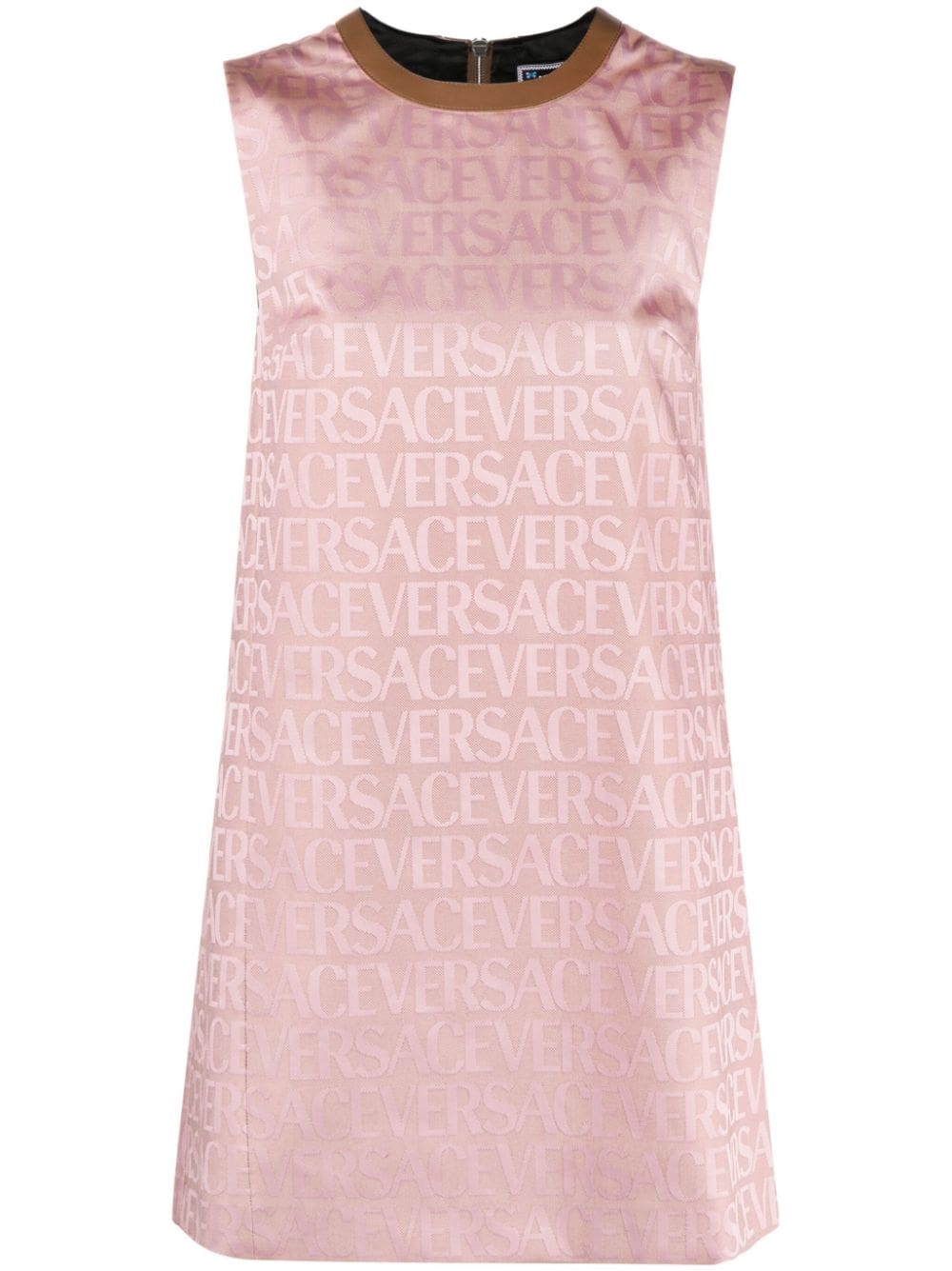 Versace Versace Allover-jacquard minidress
