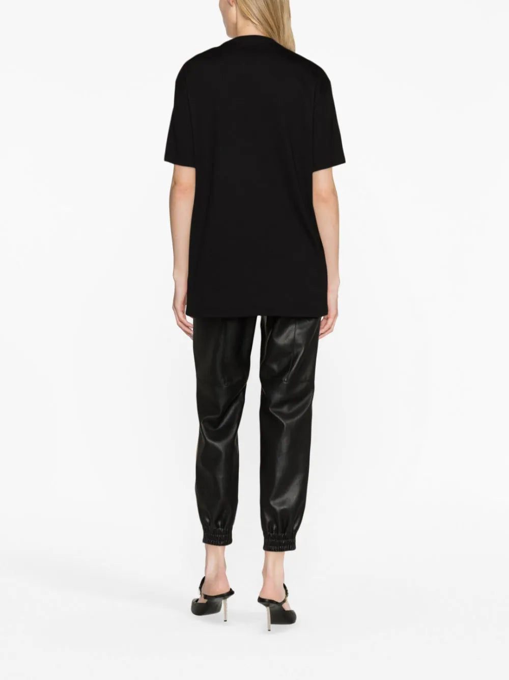 Versace logo-embroidered cotton T-shirt - Image 4