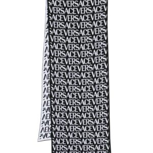 Versace  logo knit scarf