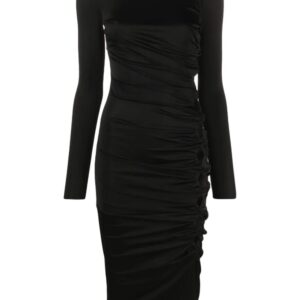 Versace x Dua Lipa cut-out midi dress