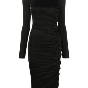 Versace x Dua Lipa cut-out midi dress