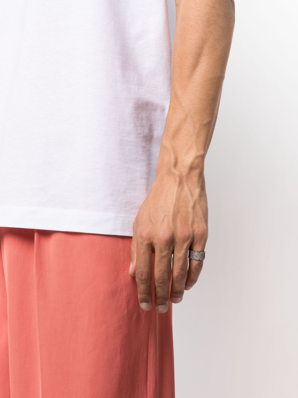 Versace Medusa Greca crystal-embellished ring - Image 2