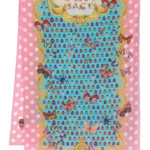 Versace  graphic-print silk scarf