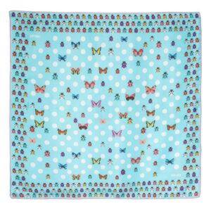 Versace  mix-print silk square scarf