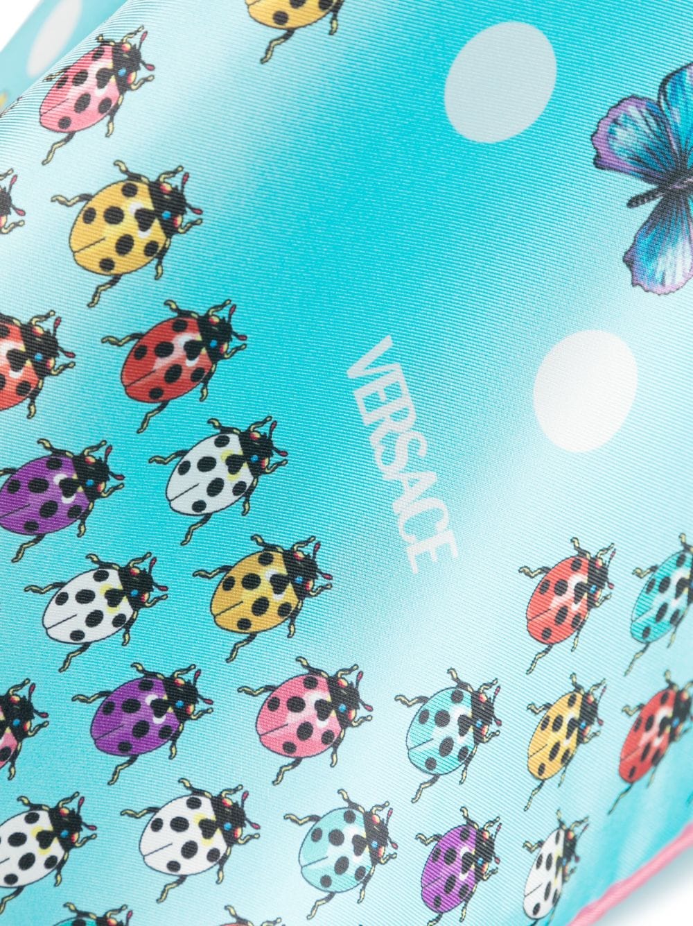 Versace mix-print silk square scarf - Image 2