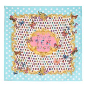Versace  Butterflies-print silk scarf