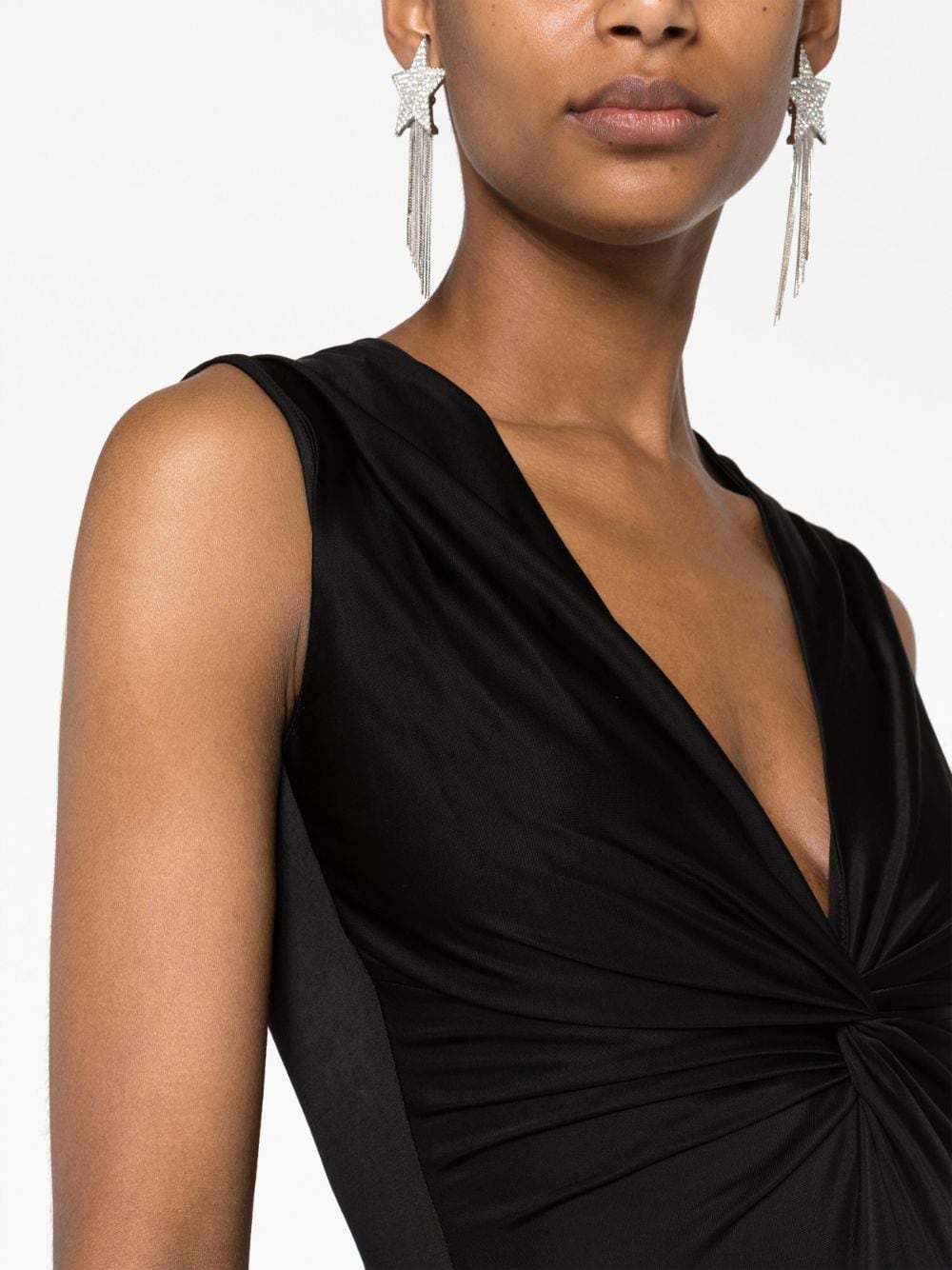 Versace knotted V-neck bodysuit - Image 3