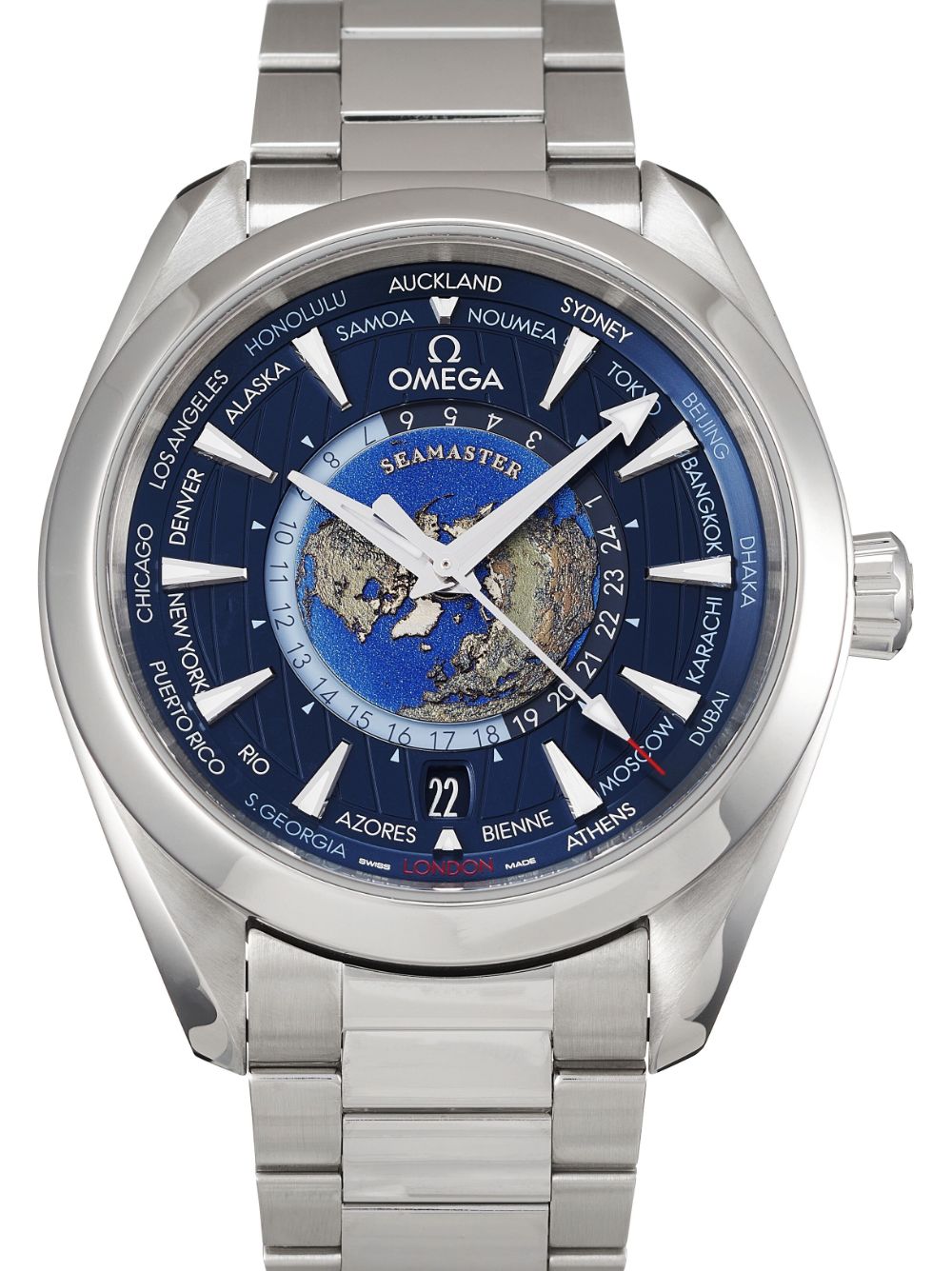 OMEGA 2023 unworn Seamaster Aqua Terra GMT Worldtimer 43mm - Image 2