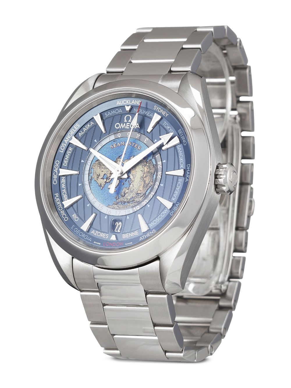 OMEGA 2023 unworn Seamaster Aqua Terra GMT Worldtimer 43mm - Image 3