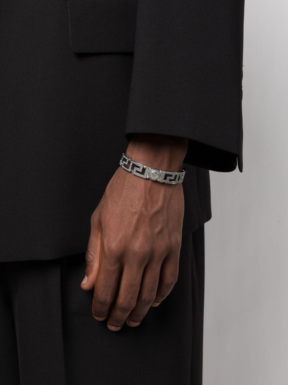 Versace Greca Tribute Medusa cuff bracelet - Image 2