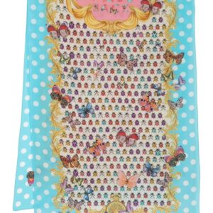 Versace  graphic-print silk scarf