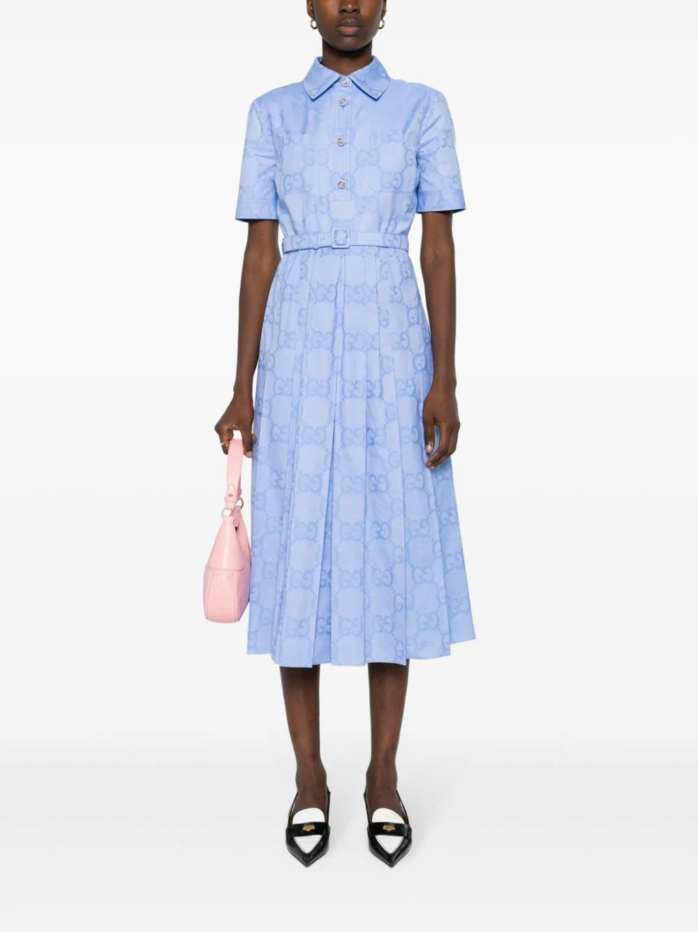 Gucci GG-jacquard midi dress - Image 2