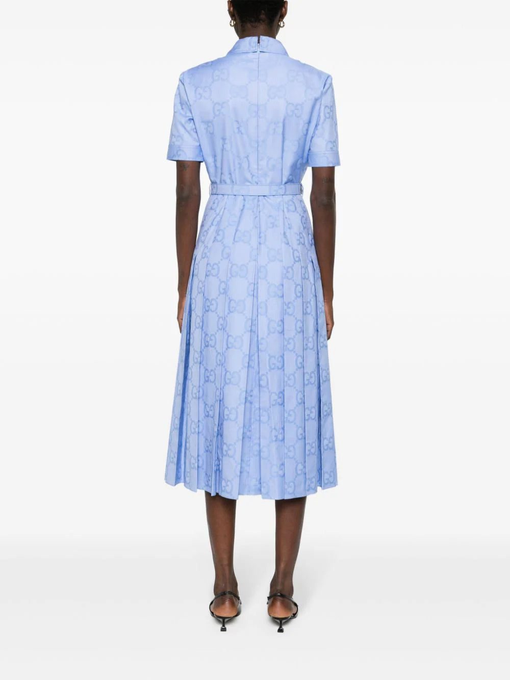 Gucci GG-jacquard midi dress - Image 4