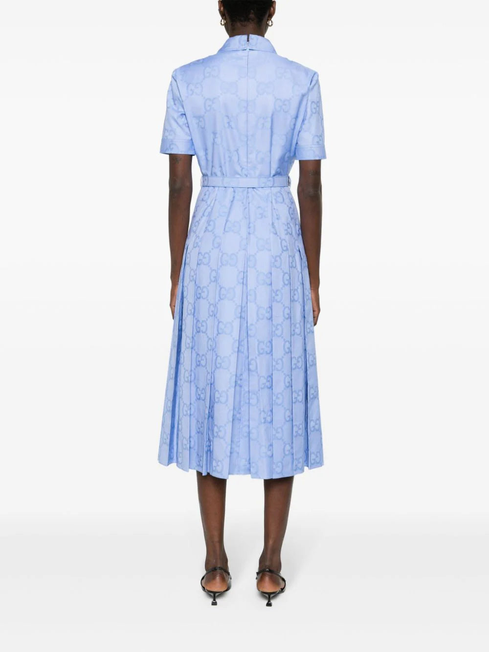Gucci GG-jacquard midi dress - Image 4