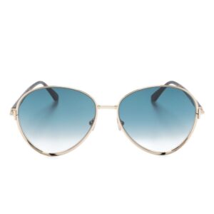 TOM FORD Eyewear round-frame gradient sunglasses