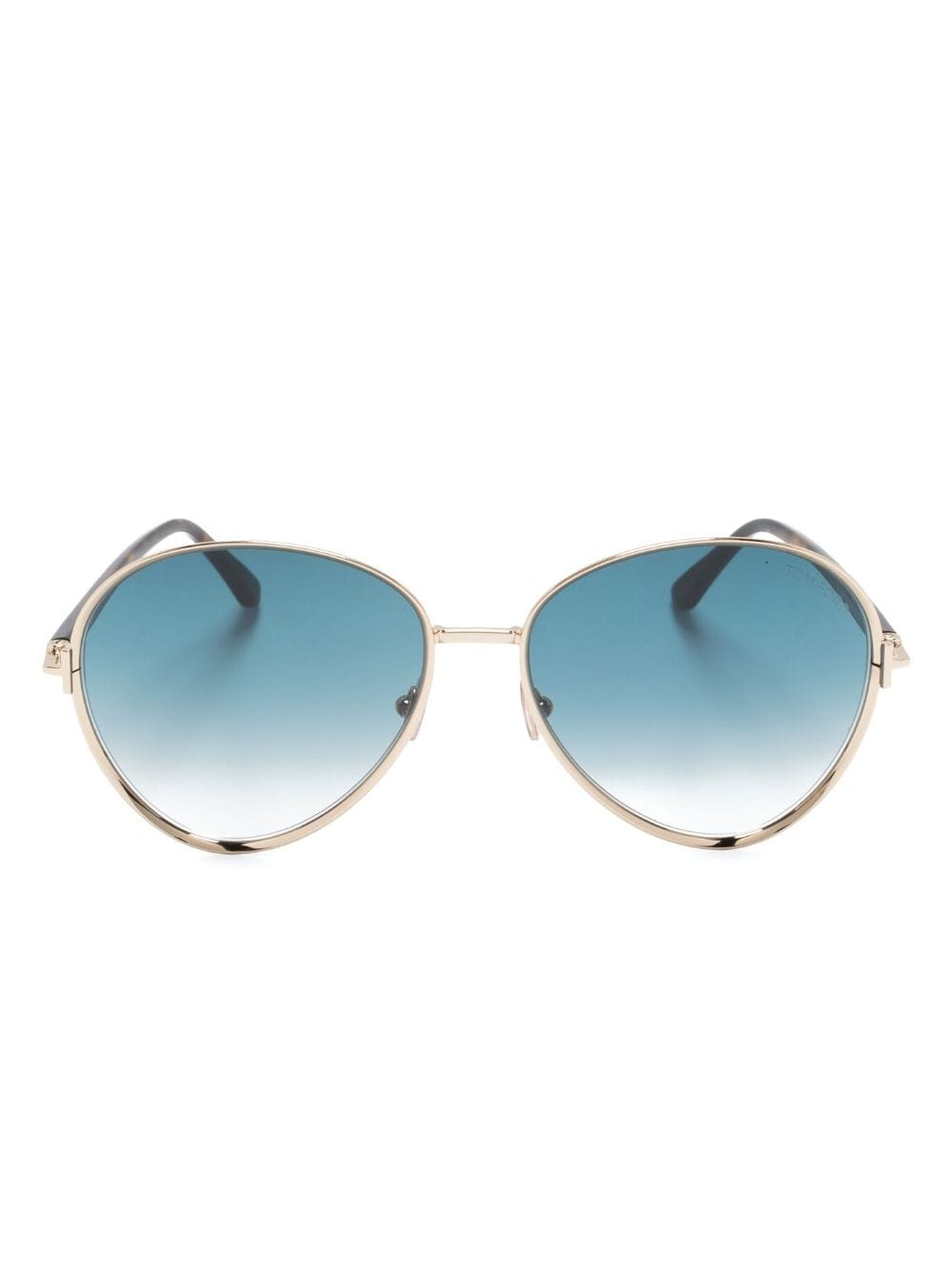 TOM FORD Eyewear round-frame gradient sunglasses