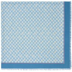 Gucci  Horsebit-print silk scarf