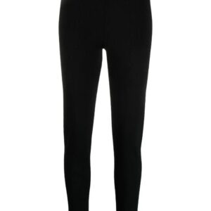 Moschino  logo-pattern print knit leggings