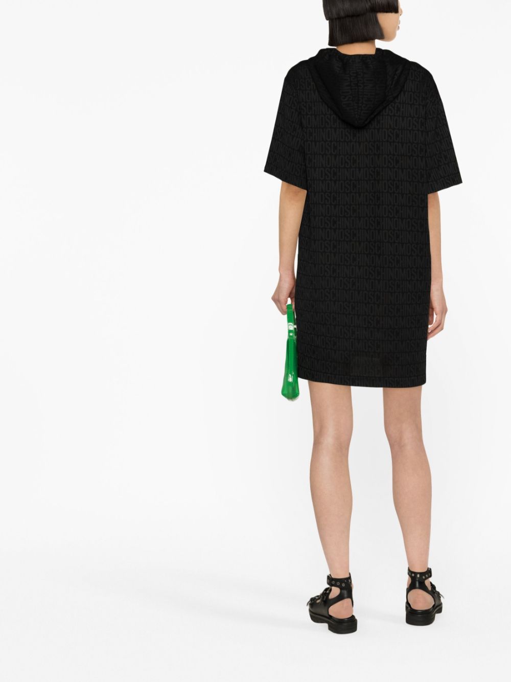 Moschino logo-print mini dress - Image 4