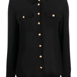 Balmain silk crepe de chine shirt