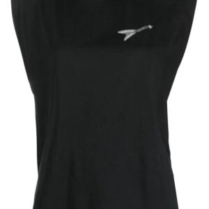 Karl Lagerfeld sleeveless rhinestone-embellished top