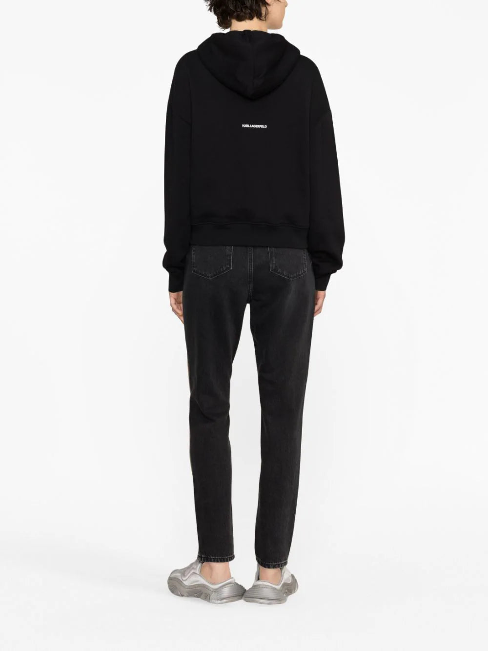 Karl Lagerfeld Ikonik 2.0 organic-cotton hoodie - Image 2