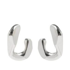 Alexander McQueen  chain hoop earrings