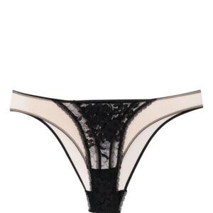 Wolford  semi-sheer laced briefs