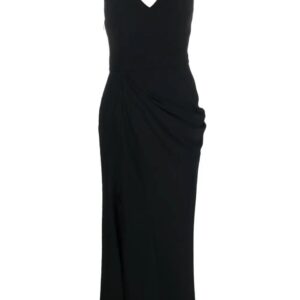 Alexander McQueen  draped mid-length dress