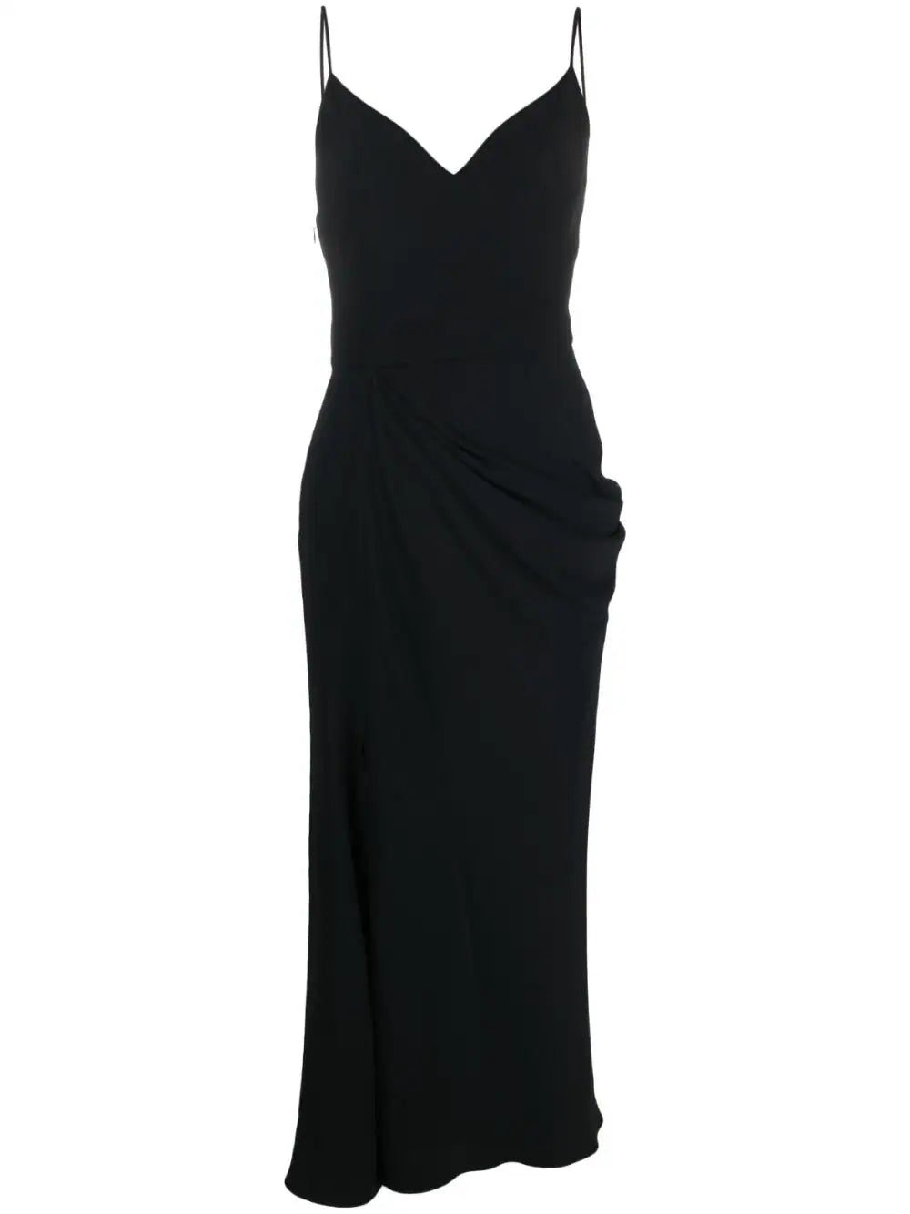 Alexander McQueen draped mid-length dress