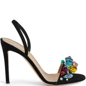 Giuseppe Zanotti Blinda crystal-embellished leather sandals