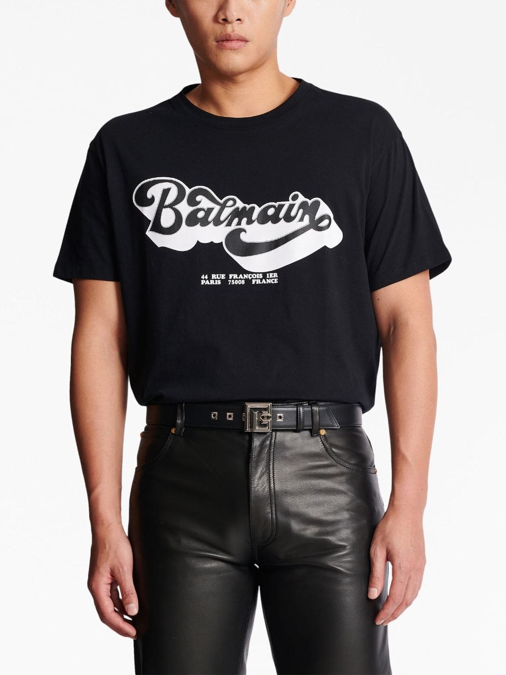 Louis Vuitton logo-buckle leather belt - Image 4