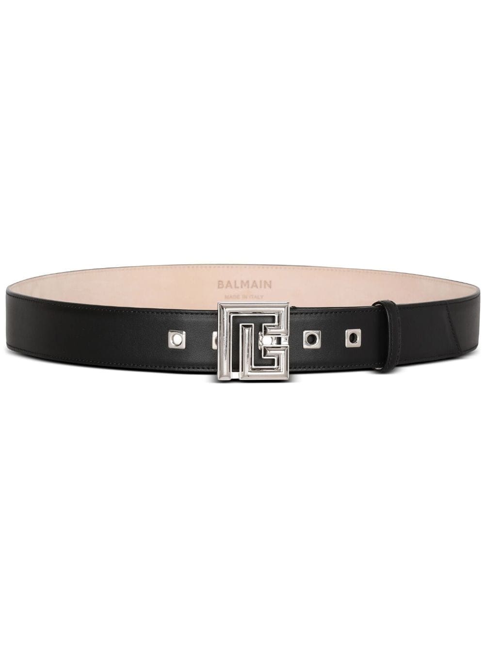 Louis Vuitton logo-buckle leather belt