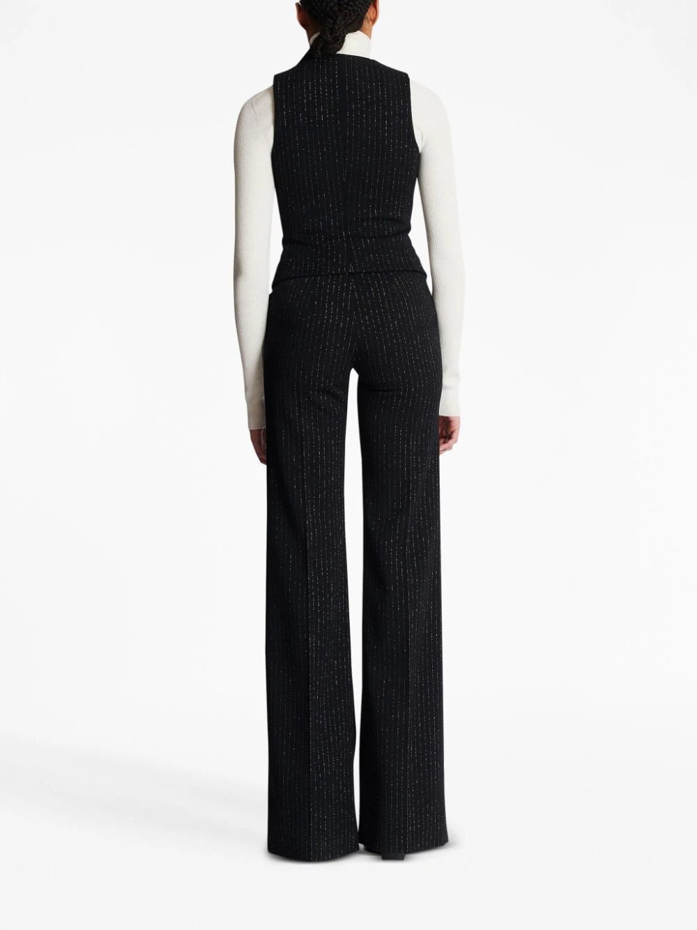 Balmain lurex striped vest top - Image 4