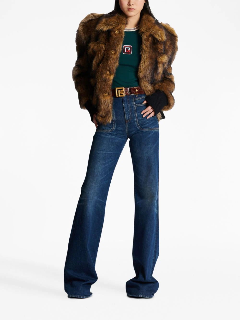 Balmain PB embroidered short-sleeve T-shirt - Image 2