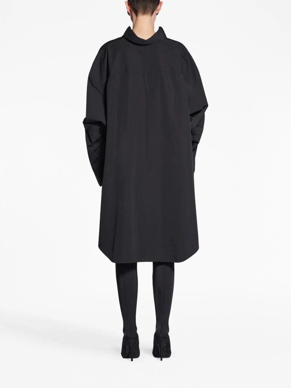 Balenciaga long-sleeved shirt dress - Image 4