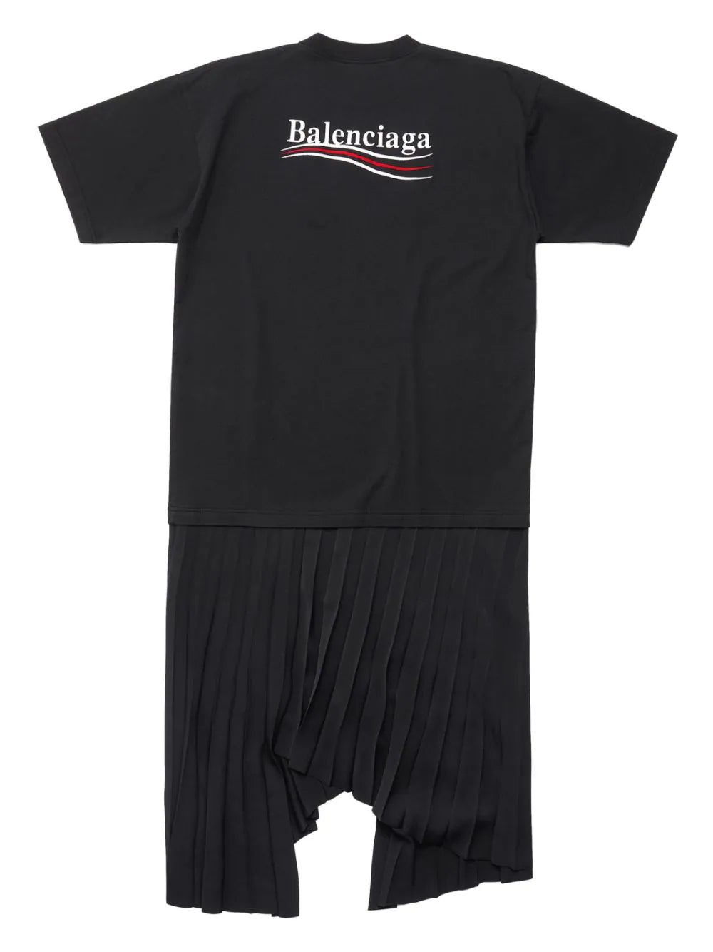 Balenciaga Political Campaign pleated T-Shirt dress - Image 2